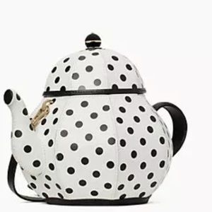 Kate Spade Tea Party Teapot Crossbody Handbag NWT